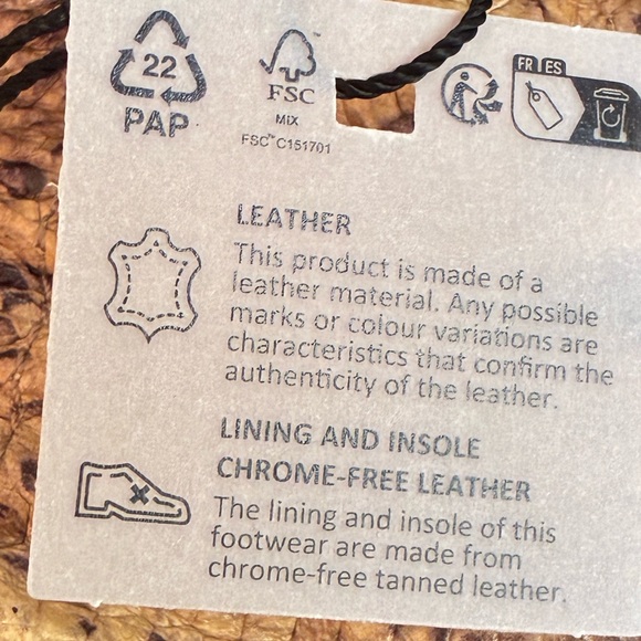 NWT. Massimo Dutti Animal Print Leather Ballet Flats. Size 6,5. - Picture 7 of 8